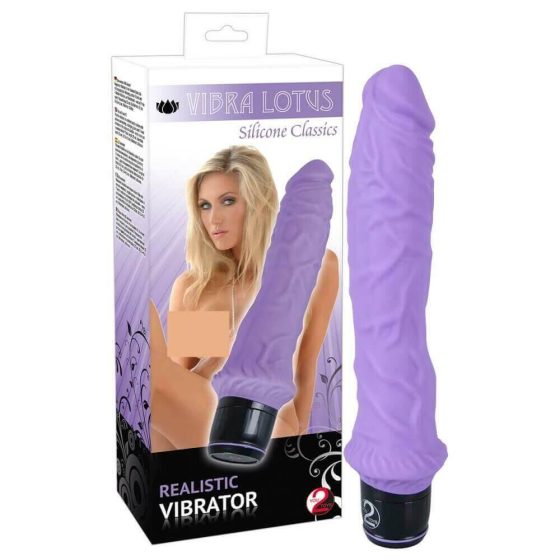 You2Toys - Lotus - realistic vibrator (purple)