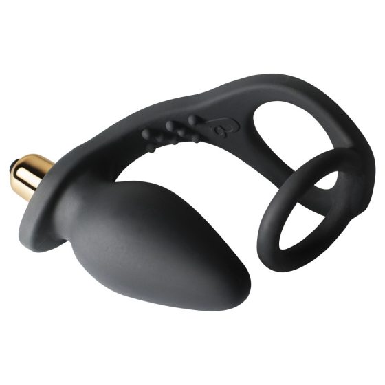RO-ZEN double penis ring with anal vibrator