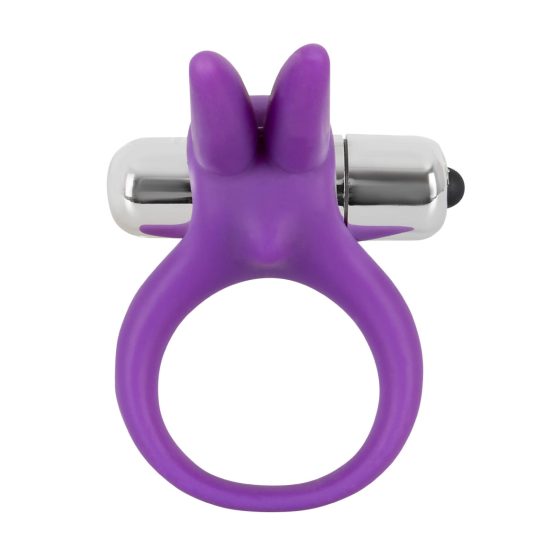 SMILE Rabbit - vibrating penis ring (purple)
