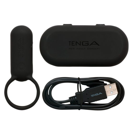 TENGA Smart Vibe vibrating penis ring (black)