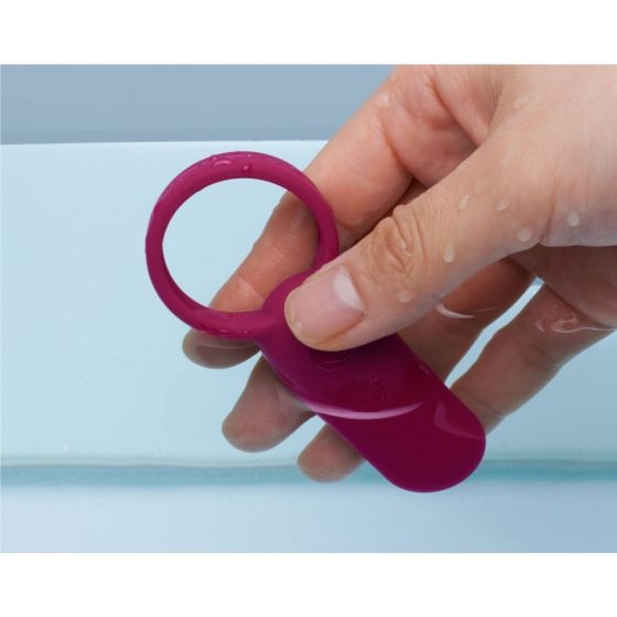 TENGA Smart Vibe - vibrating penis ring (red)