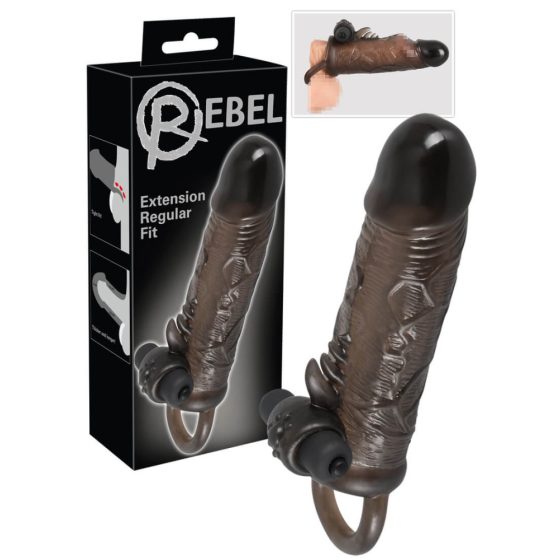 Rebel Regular - vibrating penis sheath (19cm)