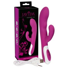 Javida - Rechargeable, heated clitoral vibrator (blackberry)