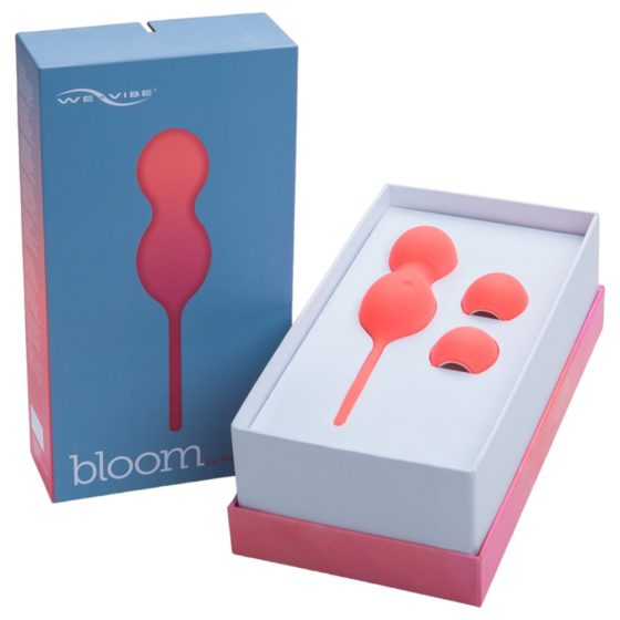 We-Vibe Bloom - Battery operated gecko ball with interchangeable weights (orange)
