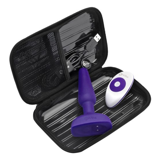b-Vibe trio - 3 motor anal vibrator (purple)
