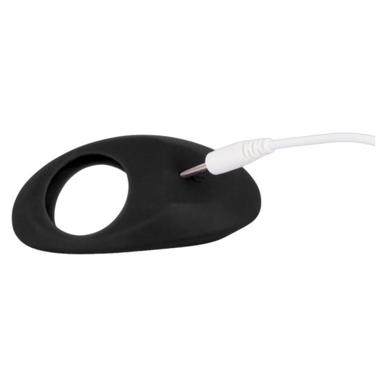 Lust - battery-operated vibrating penis ring (black)