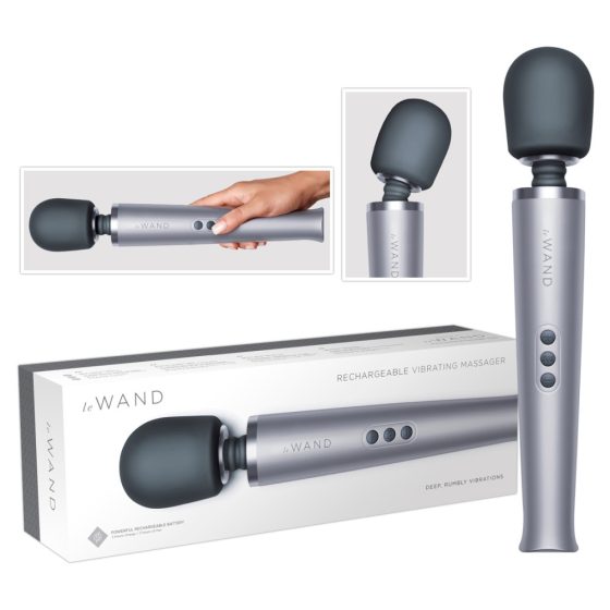 le Wand - exclusive cordless vibrator massager (silver)