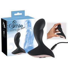 SMILE Prostate Vibe - rechargeable prostate vibrator (black)