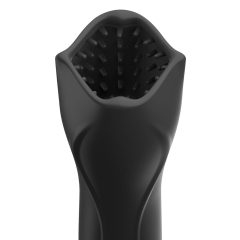   PDX Elite Roto-Teazer - waterproof rotating acorn vibrator (black)