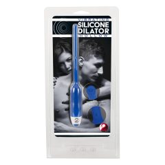   You2Toys - DILATOR - hollow silicone urethral vibrator - blue (7mm)
