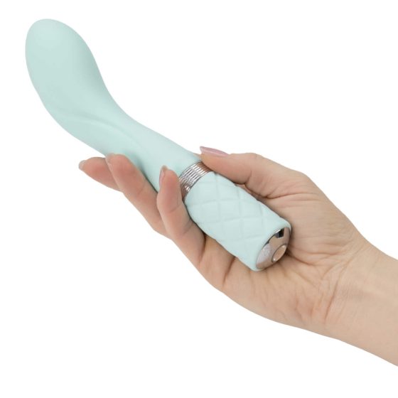 Pillow Talk Sassy - rechargeable G-spot vibrator (turquoise)
