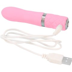 Pillow Talk Flirty - rechargeable stick vibrator (pink)