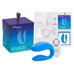 We-Vibe Match - waterproof, rechargeable vibrator (blue)