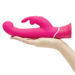   Happyrabbit G-spot - waterproof, rechargeable vibrator with wand (pink)