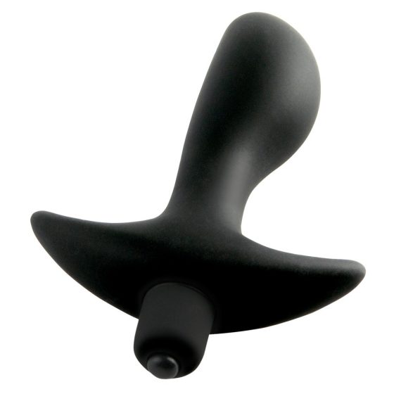 analfantasy perfect plug - waterproof silicone prostate vibrator (black)