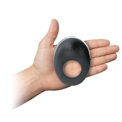   Hot Octopuss Atom - battery operated vibrating penis ring (black)