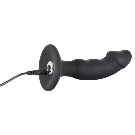Black Velvet - Rechargeable Penis Vibrator (black)