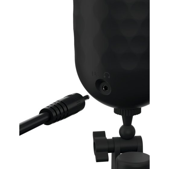 PDX Elite Mega Milker - vibrating penis head pussy masturbator (black)