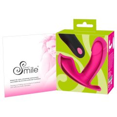   SMILE Panty - rechargeable, radio-controlled attachable vibrator (pink)