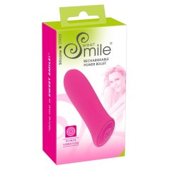   SMILE Power Bullett - rechargeable, extra powerful small pole vibrator (pink)