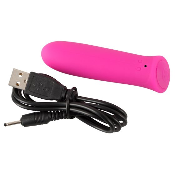 SMILE Power Bullett - rechargeable, extra powerful small pole vibrator (pink)