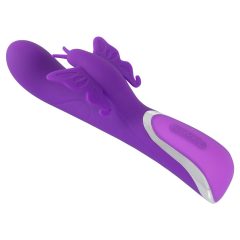   SMILE Rotating Turbo - cordless vibrator with rotating head (purple)