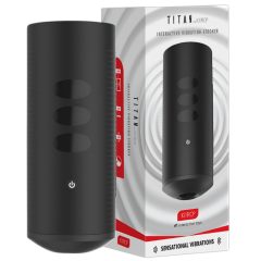   Kiiroo Titan Experience - rechargeable interactive masturbator (black)