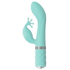   Pillow Talk Kinky - rechargeable, two moroto G-spot vibrator (turquoise)