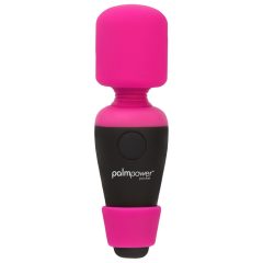   PalmPower Pocket Wand - rechargeable mini massager vibrator (pink-black)