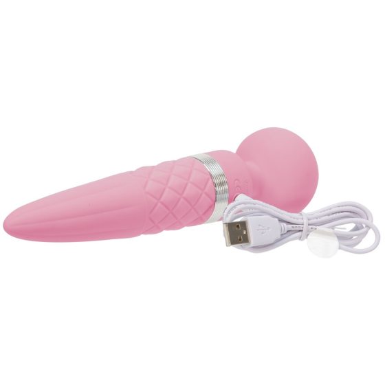 Pillow Talk Sultry - heated double motor massager vibrator (pink)