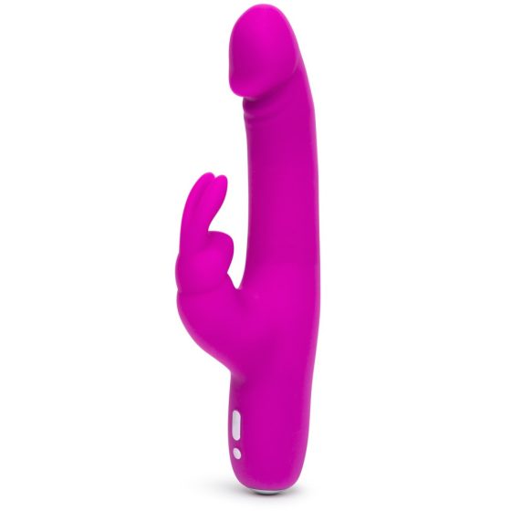 Happyrabbit Realistic Slim - waterproof, rechargeable vibrator with wand (purple)