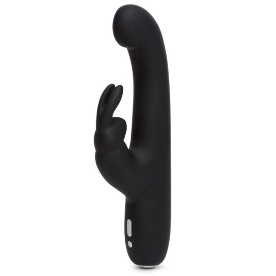 Happyrabbit G-Spot Slim - waterproof, rechargeable vibrator with wand (black)