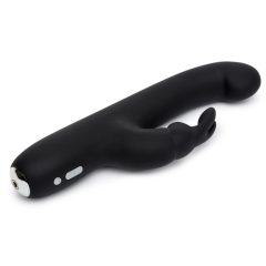   Happyrabbit G-Spot Slim - waterproof, rechargeable vibrator with wand (black)