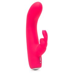   Happyrabbit Mini Rabbit - waterproof, rechargeable vibrator with tickle lever (pink)