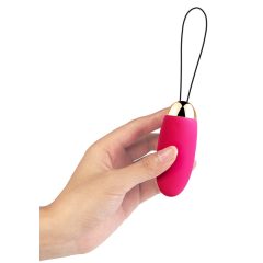  Svakom Elva - battery operated, remote controlled vibrating egg (red)