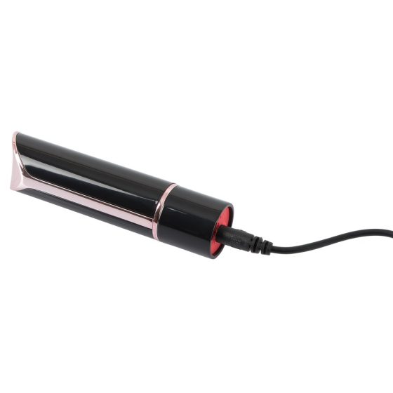 You2Toys - rechargeable lipstick vibrator (red-black)