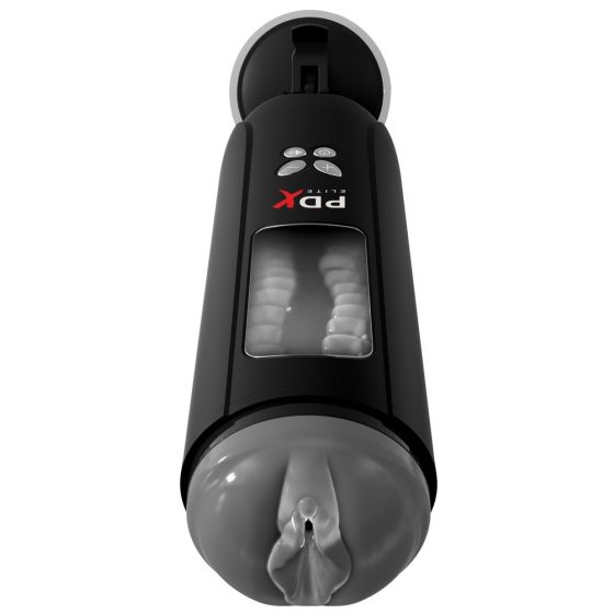 PDX Ultimate Milker - Rechargeable Penis Head Pussy Masturbator (Black)