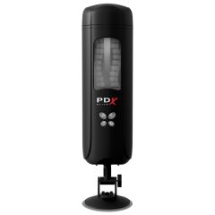   PDX Ultimate Milker - Rechargeable Penis Head Pussy Masturbator (Black)
