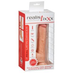   Realistixxx Latin Dancer - rechargeable, rotating lifelike vibrator (natural)