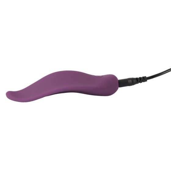 SMILE Panty - battery operated, radio controlled, waterproof clitoral vibrator (purple)