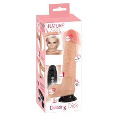   Nature Skin - Dancing Dick rotating lifelike vibrator (natural)