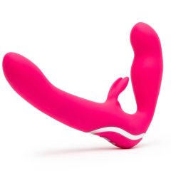 Happyrabbit Strapless - Strapless strap-on vibrator (pink)