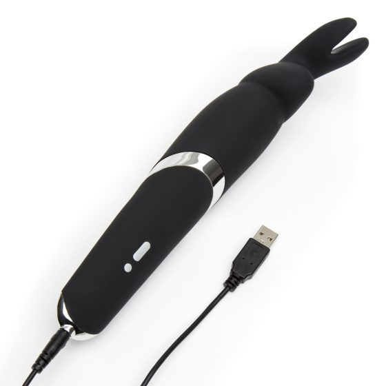 Happyrabbit Wand - rechargeable massaging vibrator (black)