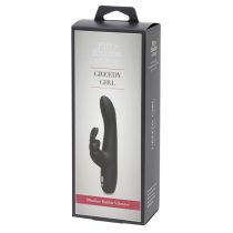   Fifty Shades of Grey Greedy Girl - Rechargeable vibrator with spike (black)