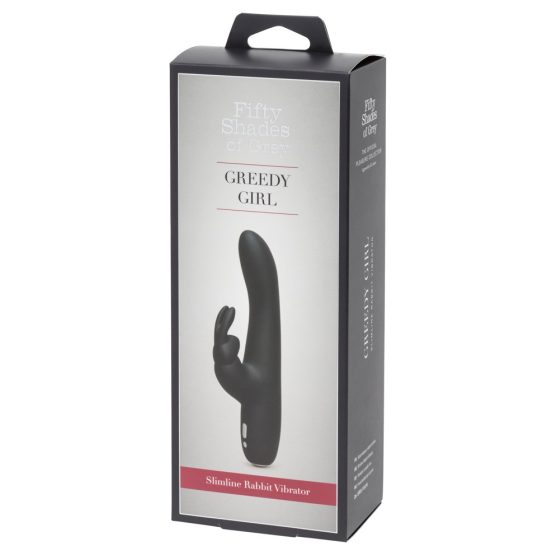 Fifty Shades of Grey Greedy Girl - Rechargeable vibrator with spike (black)