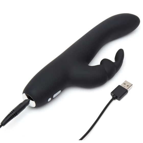 Fifty Shades of Grey Greedy Girl - Rechargeable vibrator with spike (black)
