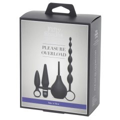   Fifty shades of grey - Take it slow - beginner anal set (4 pieces) - black
