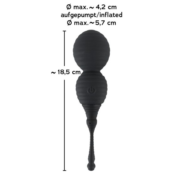 You2Toys - radio controlled, pumpable gecko ball (black)
