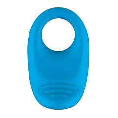   ROMP Juke - battery operated, waterproof, vibrating penis ring (blue)