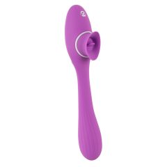   You2Toys - 2-Function Vibe - Cordless Clitoral and Vaginal Vibrator (purple)
